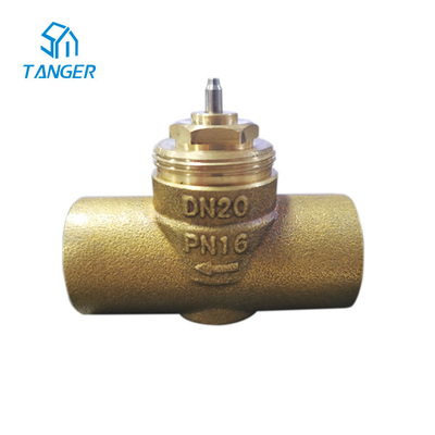 صمام المبرد للتدفئة تحت الأرضية مكيف الهواء trv PN16 DN20 Kvs 4.5